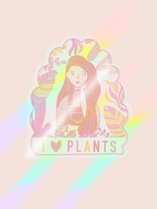 I <3 Plant Suncatcher